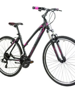 Carrera T 2000 VB TRK 700x46 Μαύρο-Ροζ 2021 karabelasbikes.gr
