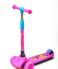 Πατίνι παιδικό με led τροχούς ροζ