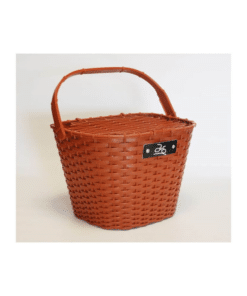 Καλάθι Εμπρόσθιο Καφέ Πλαστικό Vintage