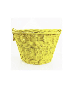Καλάθι Εμπρόσθιο Κίτρινο Ψάθινο
